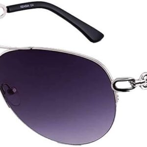 FONHCOO Aviator Sunglasses for Men & Women - Stylish Metal Frame UV400 Mirrored Eyewear