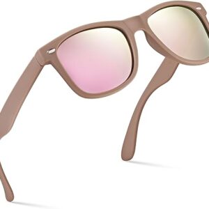 Retro Rewind Polarized Sunglasses for Men & Women – Classic UV Protection Shades for Timeless Style