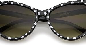 ZeroUV - Bold Retro Oversized Cat Eye Sunglasses for Women | 54mm Chic Style