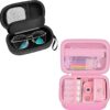 GWCASE 2-in-1 Portable Contact Lens & Glasses Case + Kids Camera Case for TOZDTO Instant Print Camera – Perfect for On-the-Go!