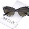 ZeroUV – Bold Retro Oversized Cat Eye Sunglasses for Women | 54mm Chic Style